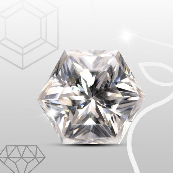 Lab Grown HEXAGONAL Shape