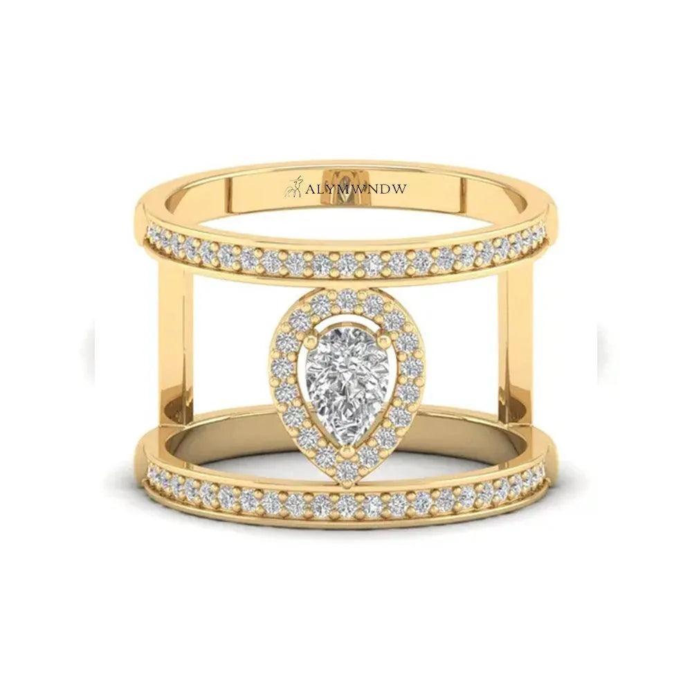 Mystic Ring With Lab Grown Diamond - Alymwndw