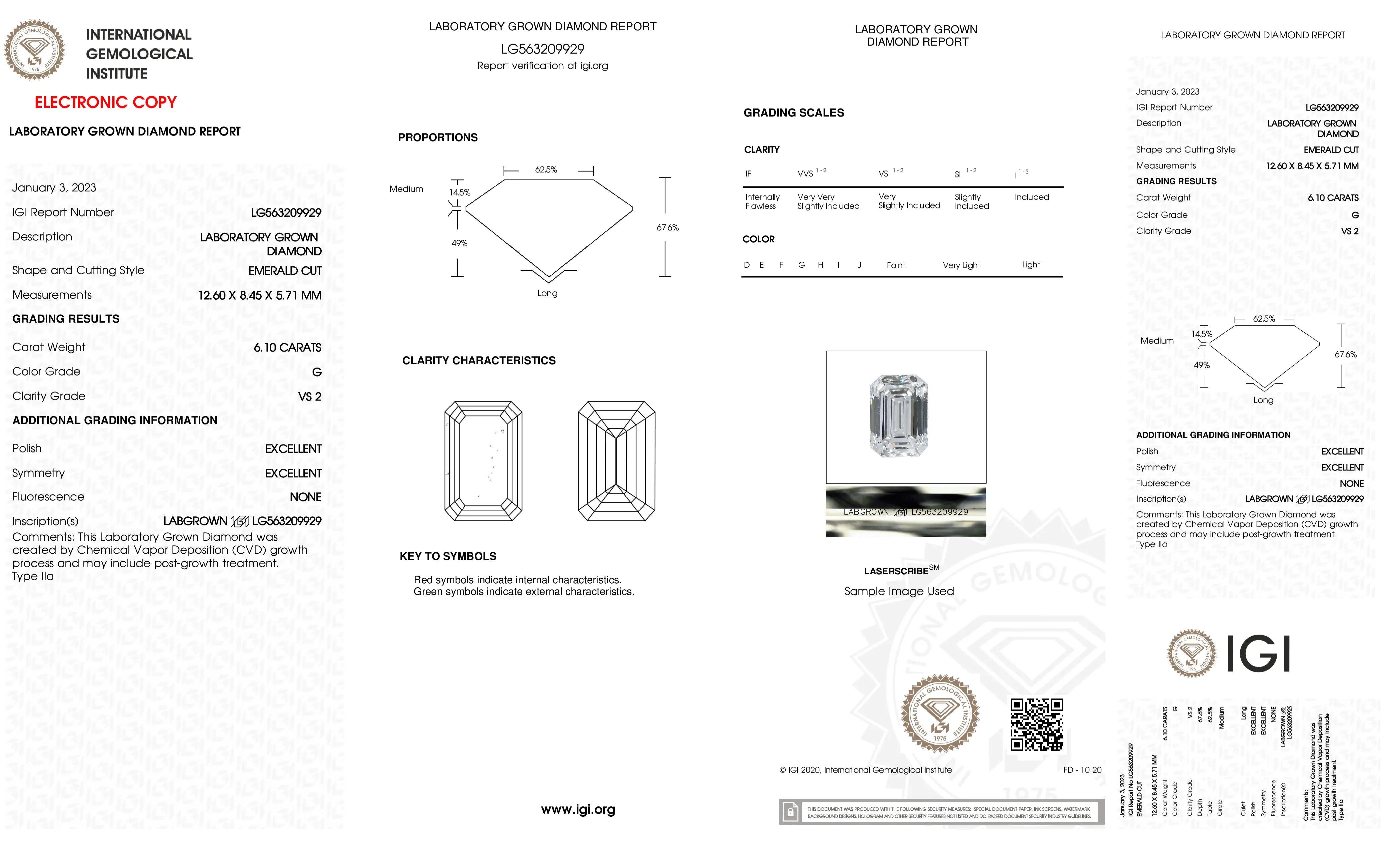 Royal Emerald Ring With Lab Grown Diamond - Alymwndw